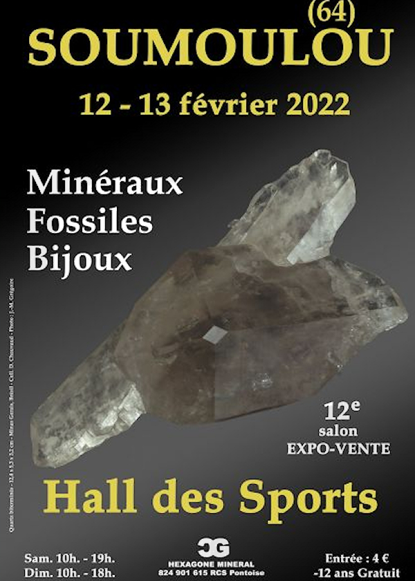 12ème salon bourse aux minéraux