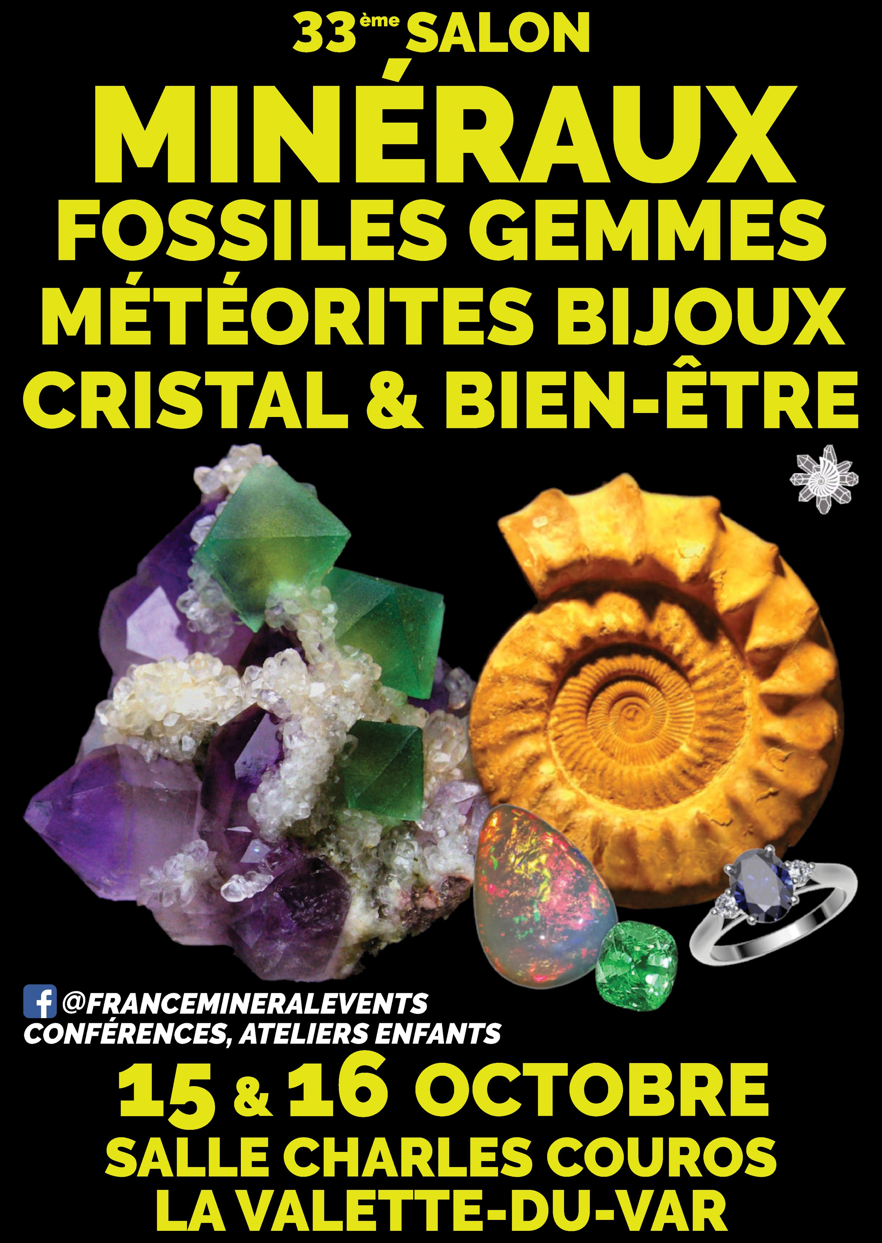 33ème Salon MinéralEvent La Valette-du-Var