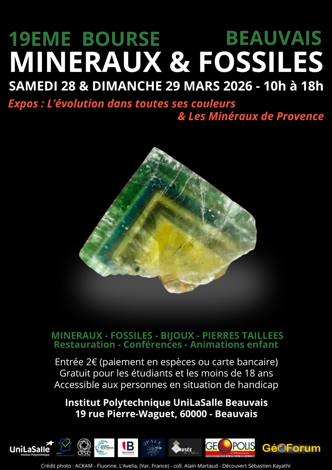 Bourse aux Minéraux et Fossiles