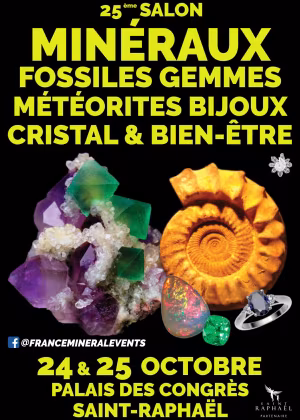 25e Mineralententoonstelling Saint-Raphaël