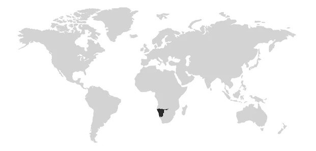 Land van herkomst Namibië
