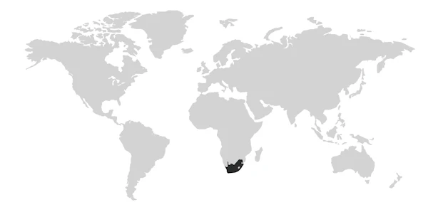 Land van herkomst Zuid-Afrika