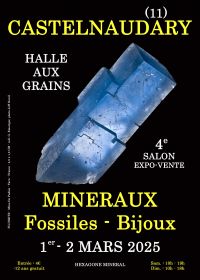 4e Castelnaudary minerale fossiele sieradenshow