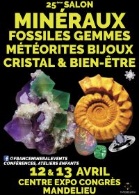 25e MineralEvent-tentoonstelling in Mandelieu