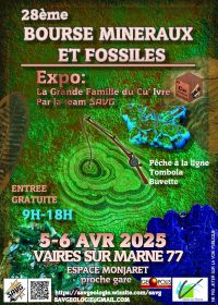 28e Mineralen- en Fossielenbeurs