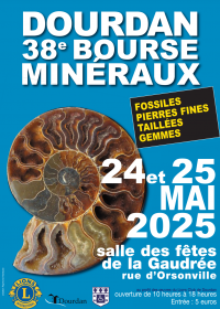 38e Mineralenbeurs georganiseerd door de Lions Club van Dourdan