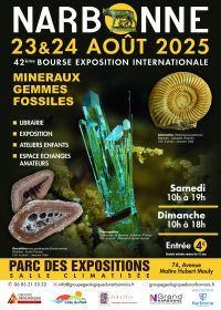 42e Mineralen- en Fossielenbeurs van Narbonne