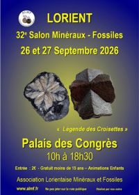 32e tentoonstelling van mineralen en fossielen