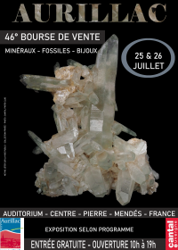 Tentoonstelling van mineralen, fossielen en sieraden