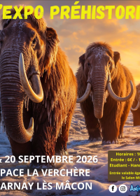 De prehistorische tentoonstelling