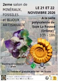 2e Beurs voor Mineralen, Fossielen en Handgemaakte Sieraden