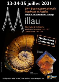 50e Millau International Fossil Minerals Gems Exchange