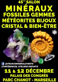 45e Mineralenbeurs Evenement Marseille - Mineralen, Fossielen, Edelstenen, Juwelen, Kristal & Welzijn