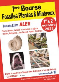 1e Fossielen, Planten & Mineralen Uitwisseling van Alés Salon ZANIMALES (Gard)