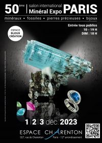 Minerale Expo Parijs 2023
