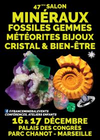 47e Marseille-show voor mineralen, fossielen, edelstenen en sieraden