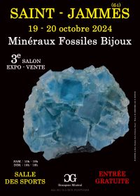 3e MINERAUYX FOSSIELEN SIERADENTENTOONSTELLING in SAINt-JAMMES