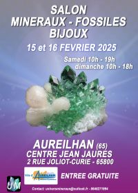 Mineralen, fossielen, design sieraden tentoonstelling.
