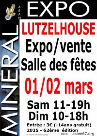 62e Mineralenbeurs - Lutzelhouse 67 - ASAM