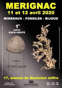1e editie van de beurs voor mineralen, fossielen en sieraden
