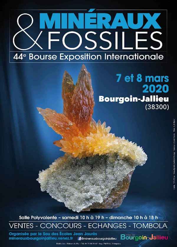 44e minerale en fossiele uitwisseling en uitwisseling