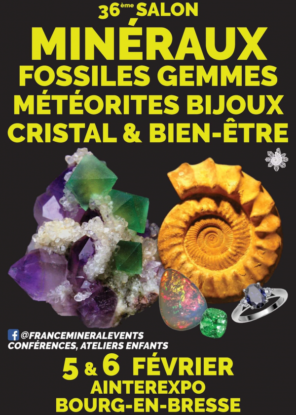 36e Mineralenevenement Bourg-en-Bresse