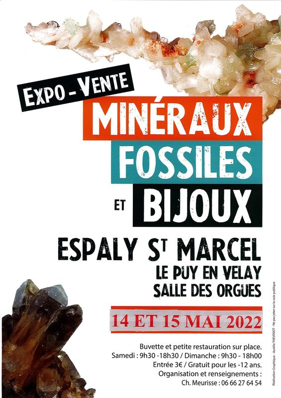 2e internationale tentoonstelling van mineralen, fossielen en sieraden