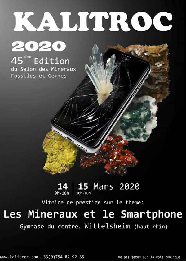 45e beurs voor mineralen, fossielen en edelstenen