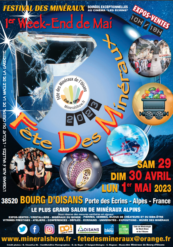 mineraal festival Oisans 2023
