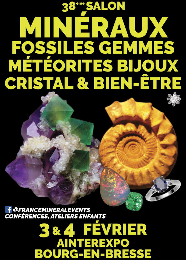 38e MineralenshowEvent Bourg-en-Bresse