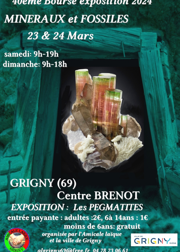 40e tentoonstelling over mineralen en fossielen