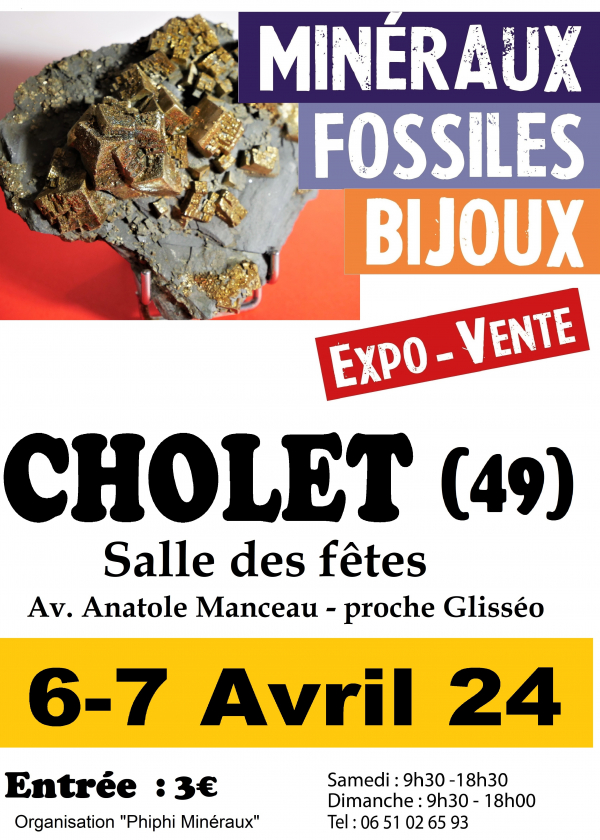 4e editie van de mineralen-, fossielen- en sieradenshow