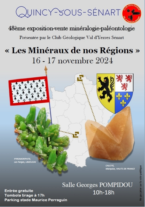 48e tentoonstellingsverkoop mineralogie-paleontologie