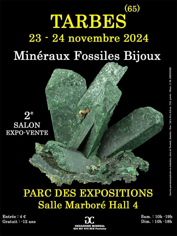 2e tentoonstelling over fossiele mineralen en sieraden