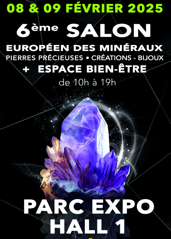 Europese tentoonstelling van mineralen en creaties