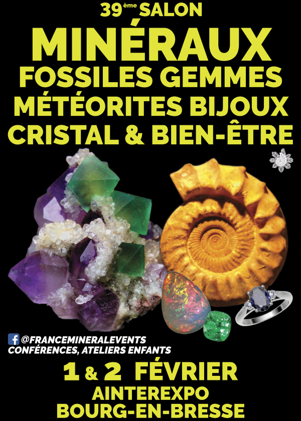 39e MineralenshowEvent Bourg-en-Bresse