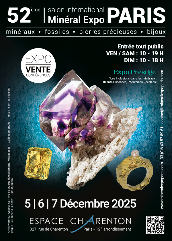52e editie van de Mineral Expo Paris Show