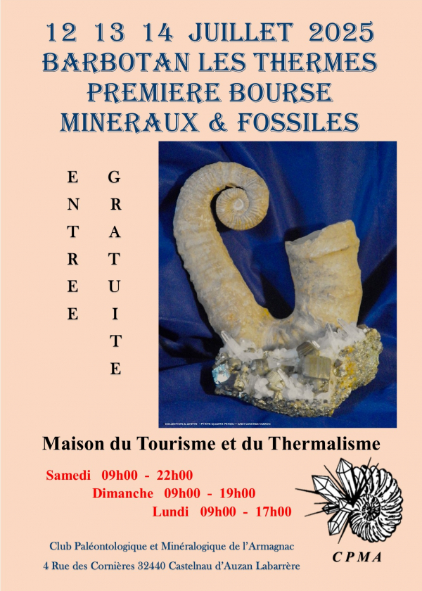 1e MINERALEN & FOSSIELEN TENTOONSTELLING