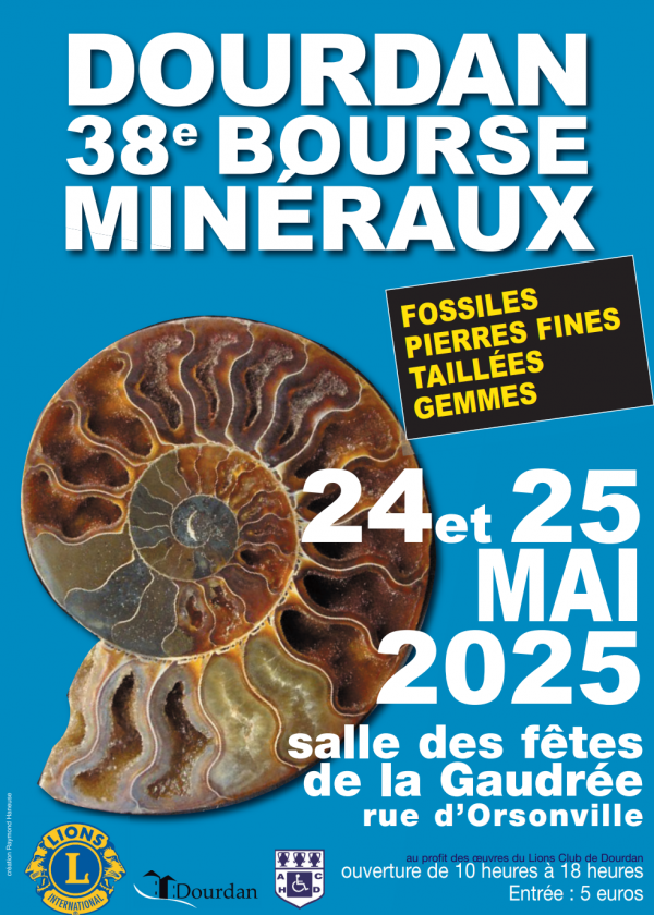 38e Mineralenbeurs georganiseerd door de Lions Club van Dourdan 38e Mineralenbeurs georganiseerd door de Lions Club van Dourdan