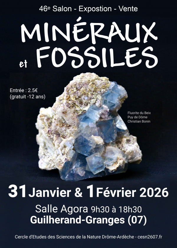 46e Guilherand-Granges Mineralen- en Fossielenbeurs