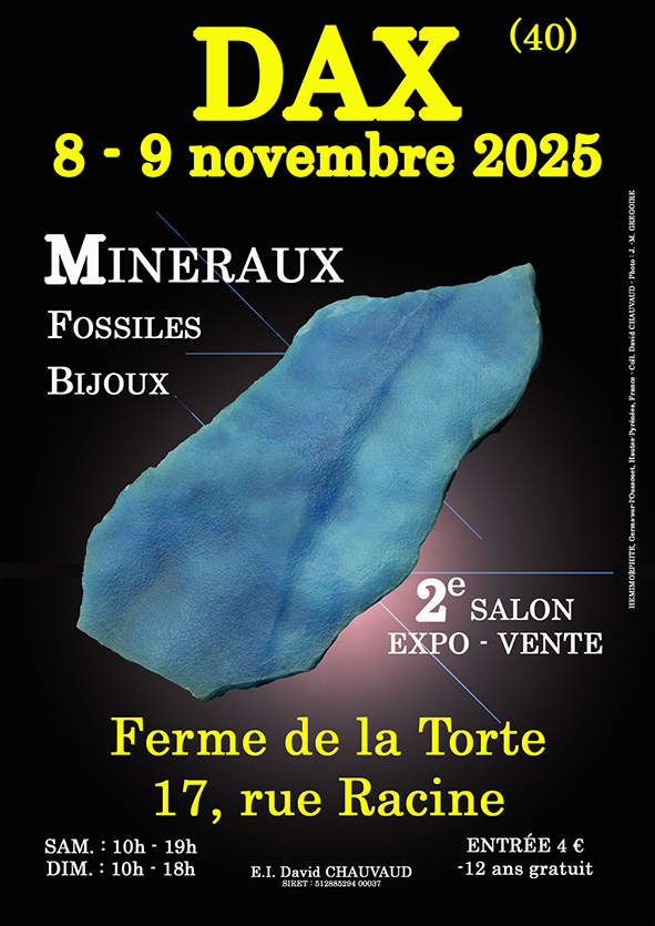 2e MINERALEN FOSSIELEN SIERADENSHOW