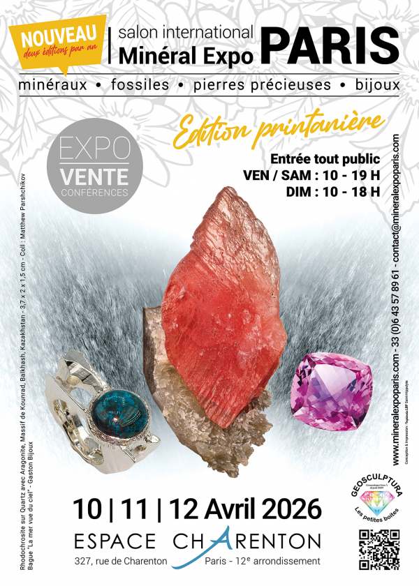Mineralen Expo Parijs