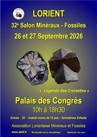 32e tentoonstelling van mineralen en fossielen
