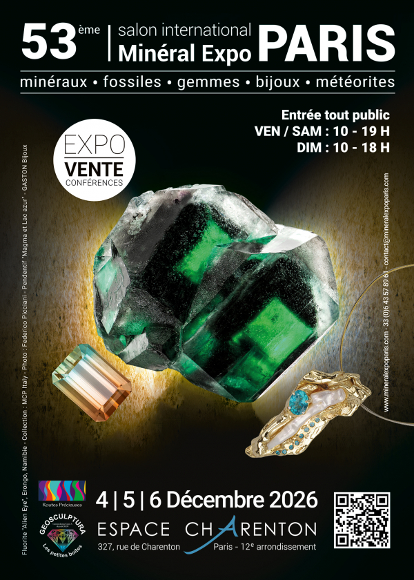 Mineral Expo Parijs – 53e editie