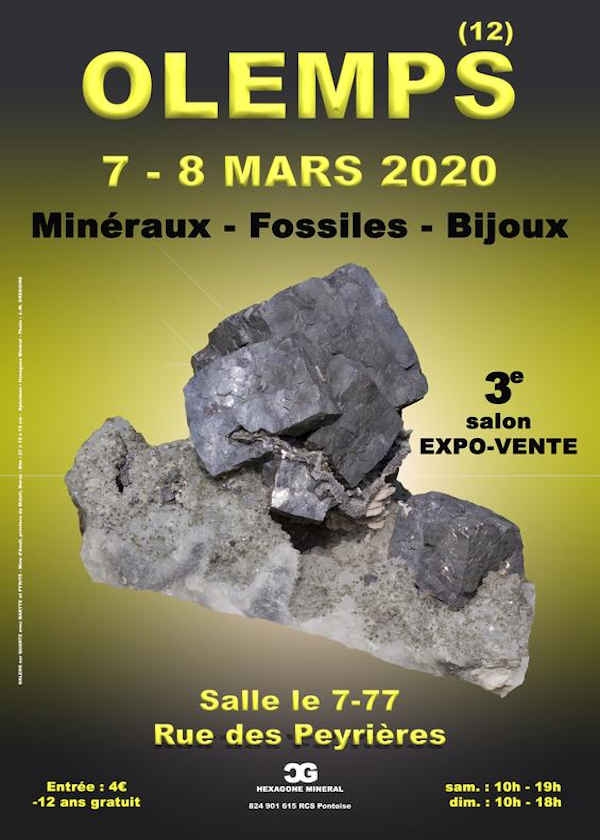 3e beurs voor sieraden van fossiele mineralen