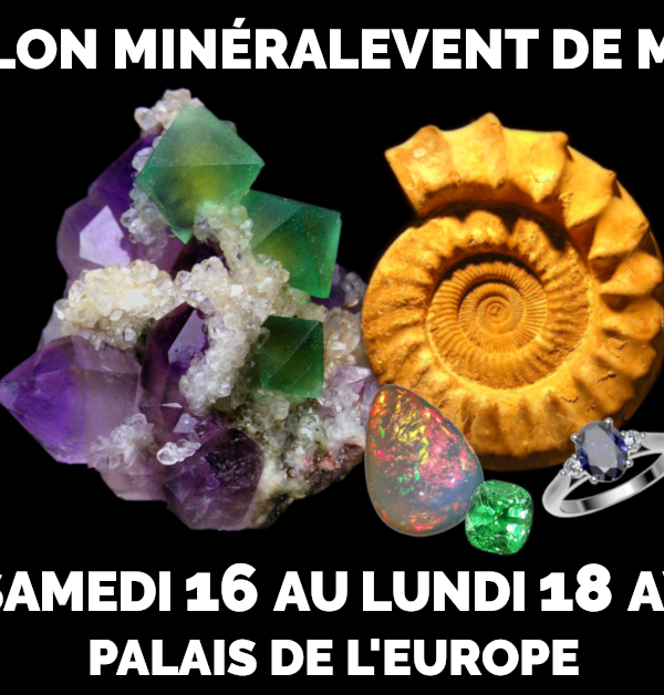 20e Mineraal Evenement Menton - Mineralen, Fossielen, Edelstenen, Sieraden, Kristal & Welzijn