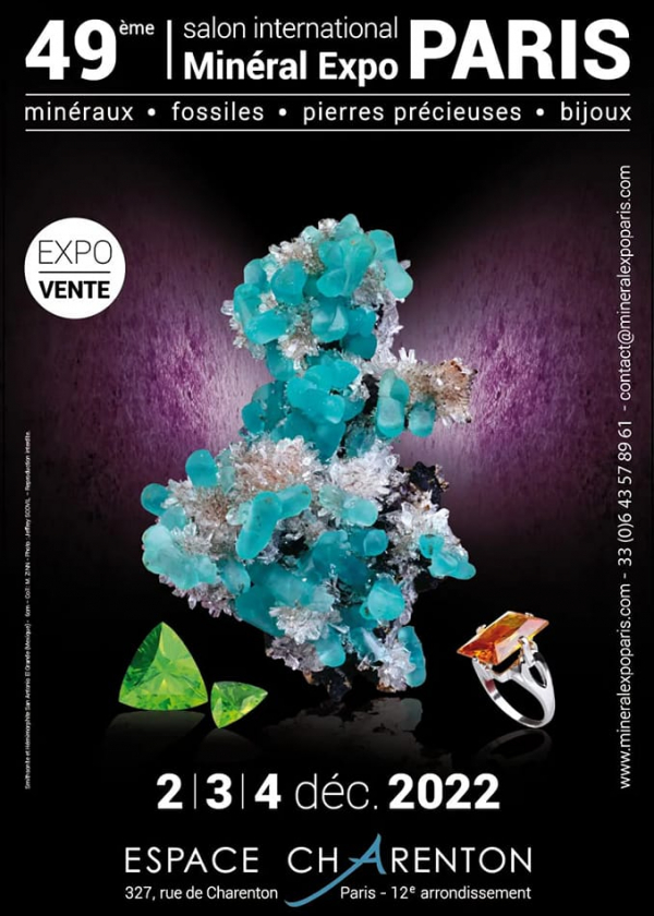 49e Internationale Mineralen Expo Parijs