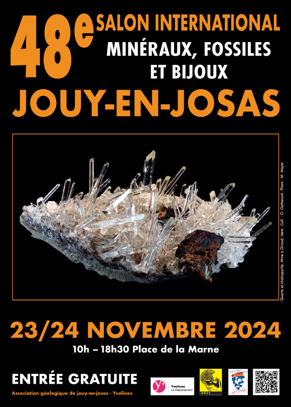 Internationale tentoonstelling over mineralen en fossielen - Jouy-en-Josas Internationale tentoonstelling over mineralen en fossielen - Jouy-en-Josas