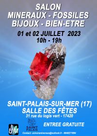 Mineralen, fossielen, designerjuwelen en welzijnsbeurs.