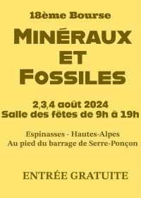 18e uitwisseling van mineralen en fossielen.